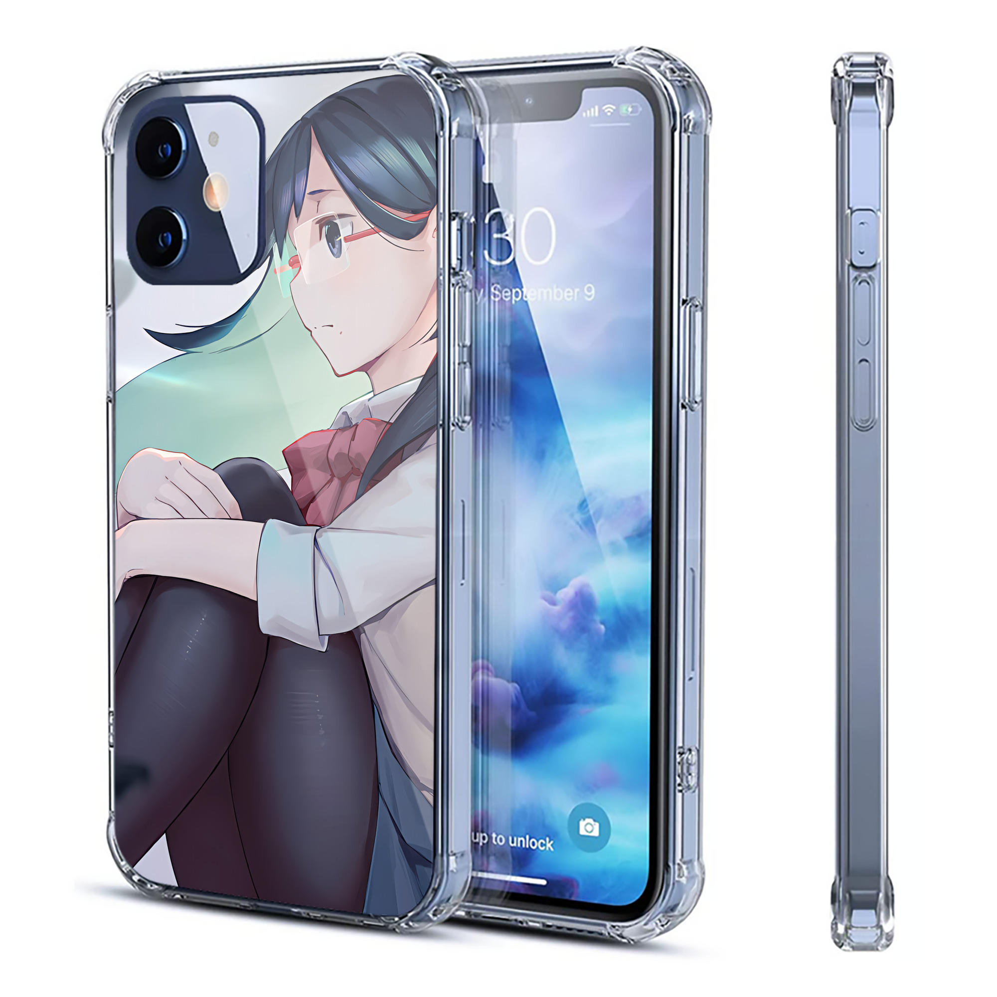 （画像用） ハイキュー!! Haikyu!! 【iPhone 12シリーズ対応】透明スマホケース（クリアソフトケース）